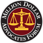 Million Dollar Advocates Forum Award